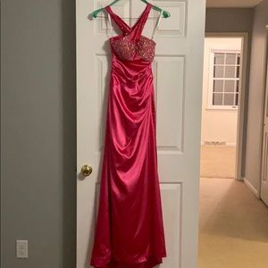 Hot Pink Prom/Formal Dress